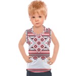 Retro Knitting Patterns Seamless Kids  Sport Tank Top