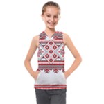 Retro Knitting Patterns Seamless Kids  Sleeveless Hoodie