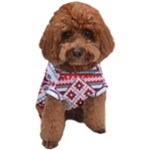 Retro Knitting Patterns Seamless Dog T-Shirt