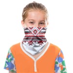 Retro Knitting Patterns Seamless Face Covering Bandana (Kids)