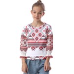 Retro Knitting Patterns Seamless Kids  Cuff Sleeve Top