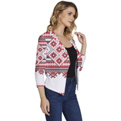 Women s Casual 3/4 Sleeve Spring Jacket 