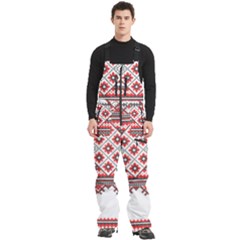 Men s Front Zip Ski And Snowboard Bib Pants 