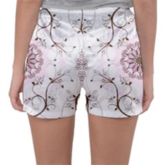 Women s Satin Sleepwear Shorts 