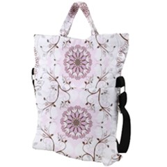 Fold Over Handle Tote Bag 