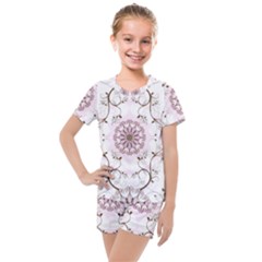 Kids  Mesh T-Shirt and Shorts Set 