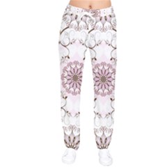 Women Velvet Drawstring Pants 