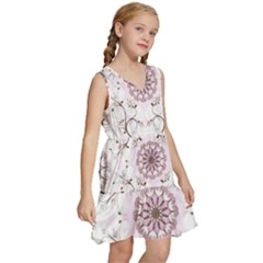 Kids  Sleeveless Tiered Mini Dress 