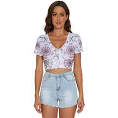 V-Neck Crop Top 