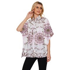 Women s Batwing Button Up Shirt 