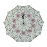 Floral Flora Flower Seamless Pattern Automatic Folding Umbrella with Case (Large)