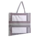 Zipper Large Tote Bag 