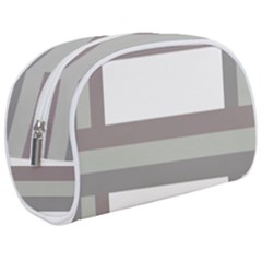 Minimal Mixed Abstract Lines Print Copia Make Up Case (Medium) from ArtsNow.com