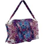 Abstract symmetry Canvas Crossbody Bag