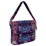 Abstract symmetry Buckle Messenger Bag