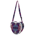 Abstract symmetry Heart Shoulder Bag