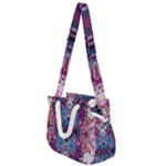 Abstract symmetry Rope Handles Shoulder Strap Bag