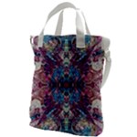 Abstract symmetry Canvas Messenger Bag