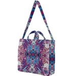 Abstract symmetry Square Shoulder Tote Bag