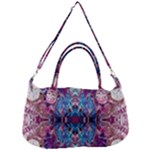 Abstract symmetry Removable Strap Handbag