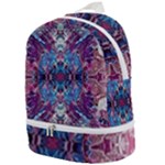 Abstract symmetry Zip Bottom Backpack