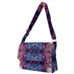 Abstract symmetry Full Print Messenger Bag (M)