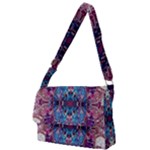 Abstract symmetry Full Print Messenger Bag (L)