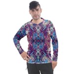 Abstract symmetry Men s Pique Long Sleeve T-Shirt