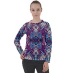 Abstract symmetry Women s Long Sleeve Raglan T-Shirt