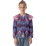 Abstract symmetry Kids  Peter Pan Collar Blouse