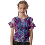 Abstract symmetry Kids  Cut Out Flutter Sleeves