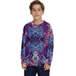 Abstract symmetry Kids  Crewneck Sweatshirt