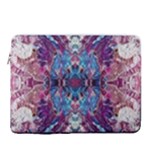 Abstract symmetry 15  Vertical Laptop Sleeve Case With Pocket