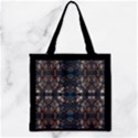 Zipper Grocery Tote Bag 