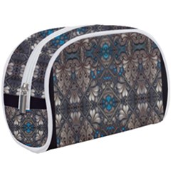 Ornate baroque floral pattern print Make Up Case (Large) from ArtsNow.com