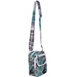 Marbling Mono Blend  Shoulder Strap Belt Bag