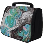 Marbling Mono Blend  Full Print Travel Pouch (Big)