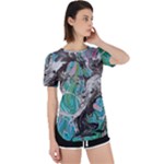 Marbling Mono Blend  Perpetual Short Sleeve T-Shirt