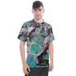 Marbling Mono Blend  Men s Polo T-Shirt