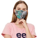 Marbling Mono Blend  Fitted Cloth Face Mask (Adult)