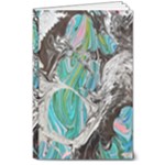 Marbling Mono Blend  8  x 10  Hardcover Notebook