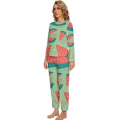 Womens  Long Sleeve Lightweight Pajamas Set 