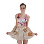 Leaves Cake Cookies Pattern Mini Skirt