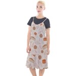 Leaves Cake Cookies Pattern Camis Fishtail Dress