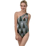 Christmas Trees Pattern To One Side Swimsuit