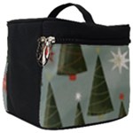 Christmas Trees Pattern Make Up Travel Bag (Big)