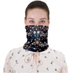 Pearls and stones Face Covering Bandana (Adult)