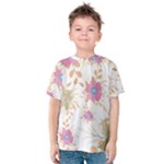 Flowers Blossom Spring Garden Kids  Cotton T-Shirt