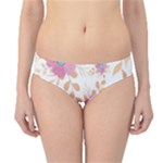 Flowers Blossom Spring Garden Hipster Bikini Bottoms