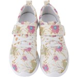 Flowers Blossom Spring Garden Men s Velcro Strap Shoes